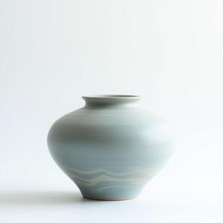 Duna-hullám Váza - Kézzel készült kerámia váza a Tisza Kézmű kollekcióból