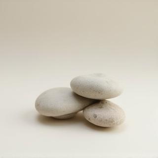 Parti Kavics Szobor - Dekoratív kerámia szobor